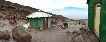 School Hut Camp at 4800m